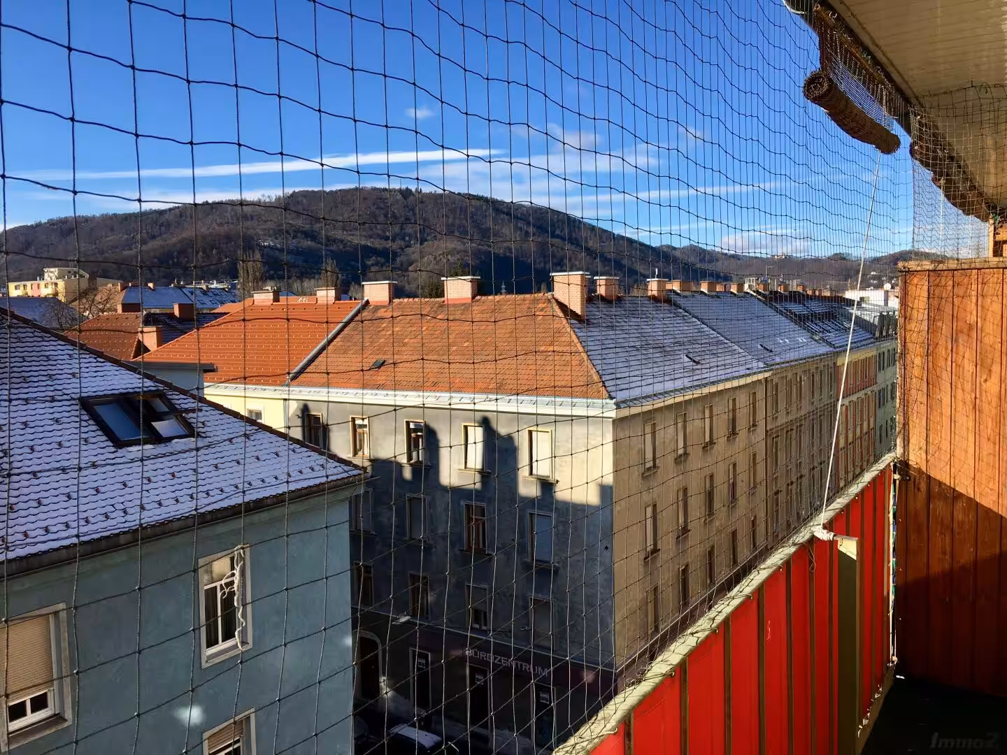 Blick nach Westen...