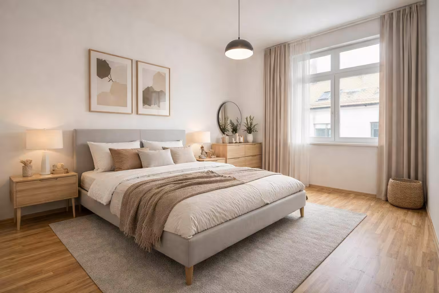 Schlafzimmer KI-Einrichtungsvorschlag