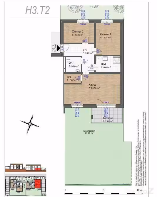 Grundrissplan_Haus3_Top2