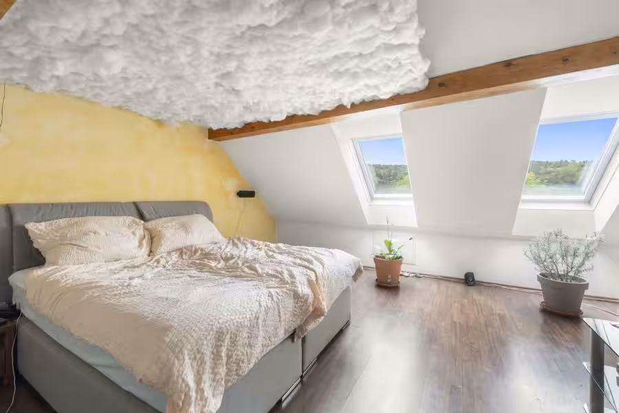 riesiges Zimmer mit Weitblick