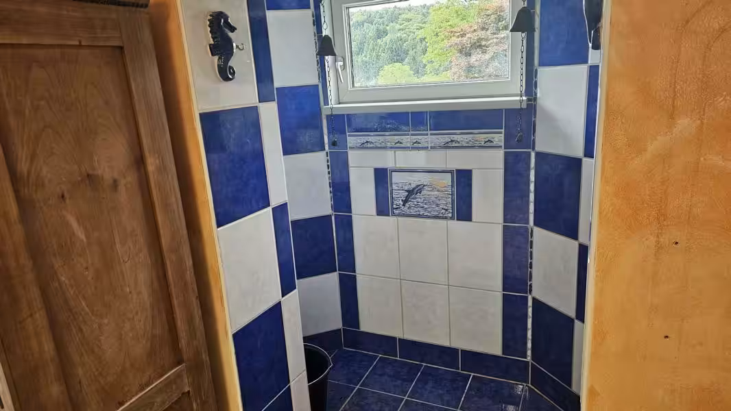 Dusche im KG