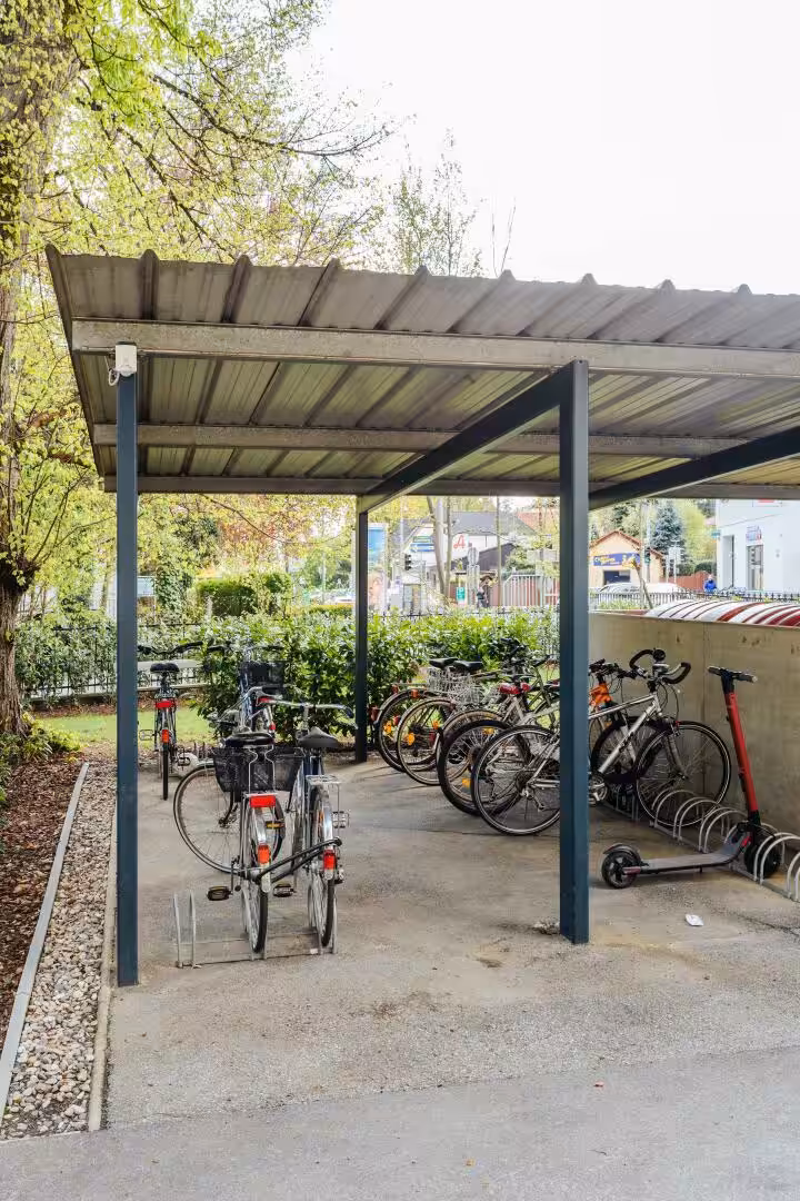 Fahrradabstellplatz